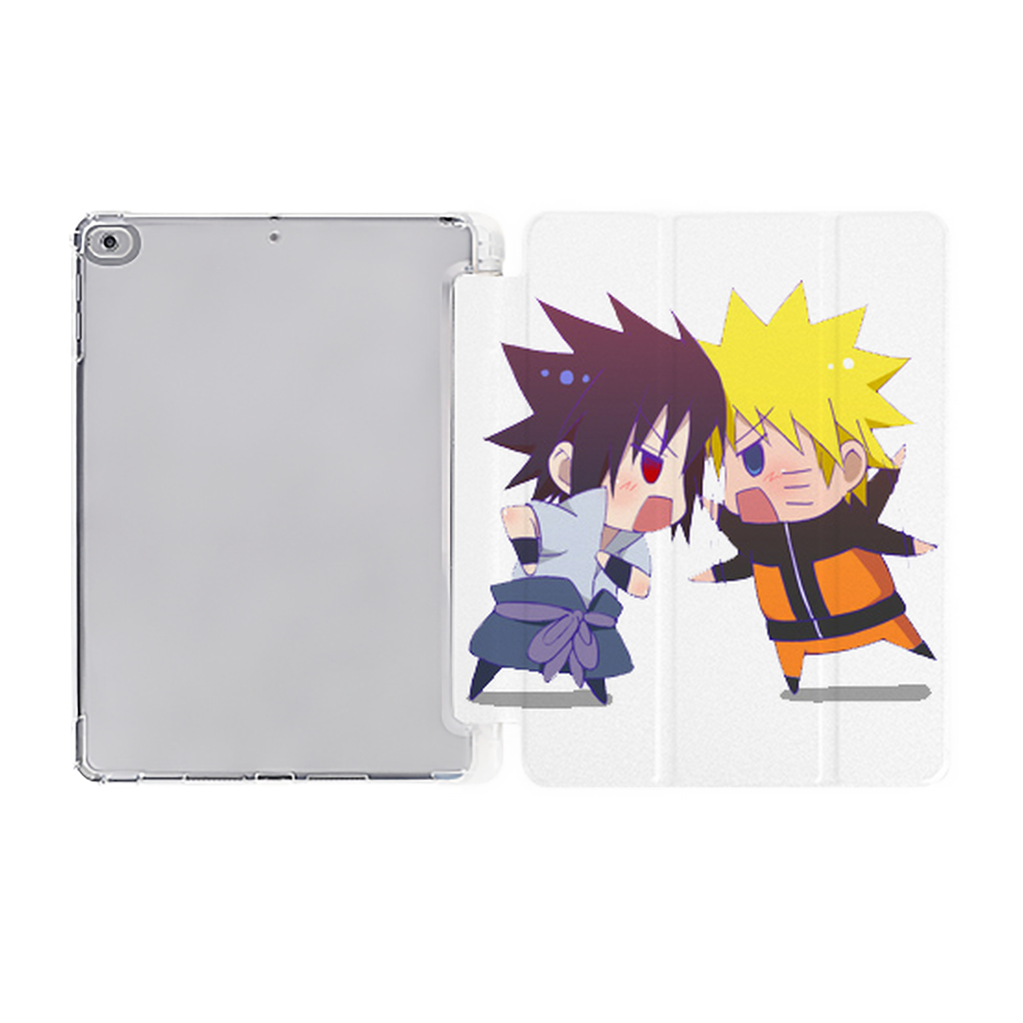 （画像用） NARUTO -ナルト- うずまき ナルト Uzumaki Naruto IPad ケース ペン収納付き 三つ折りスタンド PUレザー×シリコン 対応機種9.5/10.5/10.9インチ